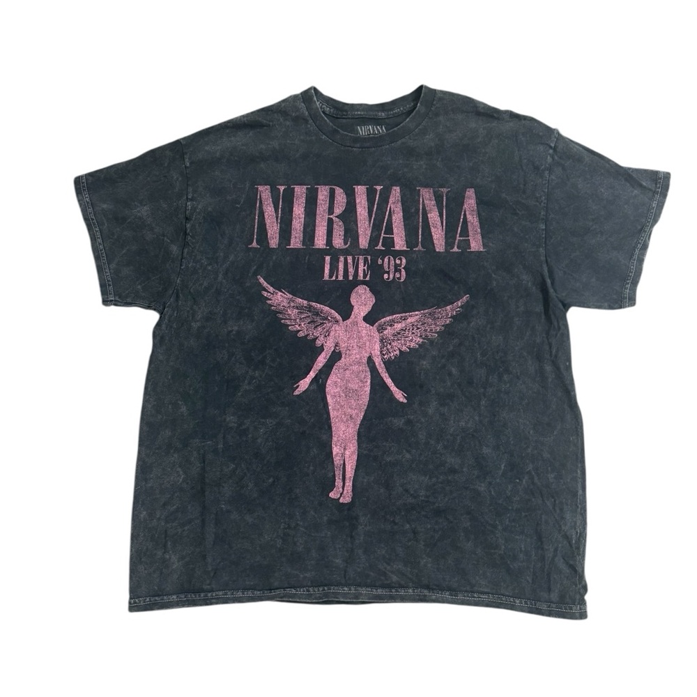 Nirvana Live '93 Black T-Shirt